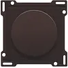 Niko 124-31000 dimmerknop voor 1-10V potentiometer of toerenregelaar dark brown coated