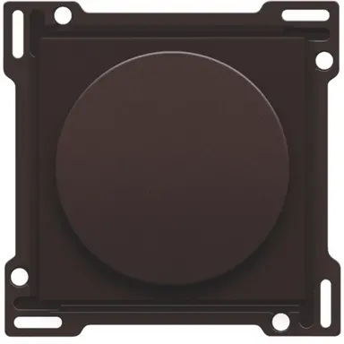 Niko 124-31000 dimmerknop voor 1-10V potentiometer of toerenregelaar dark brown coated