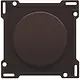 Niko 124-31000 dimmerknop voor 1-10V potentiometer of toerenregelaar dark brown coated