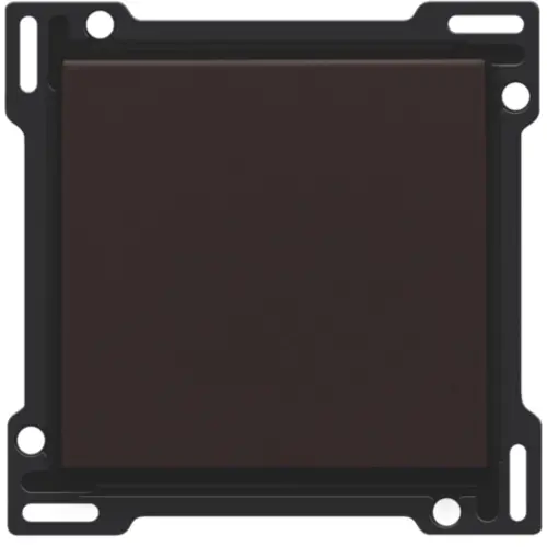 Niko 124-61105 schakelwip enkelvoudig dark brown coated