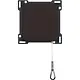 Niko 124-63606 afwerkingsset voor trekschakelaar dark brown coated