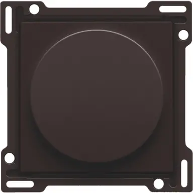 Niko 124-65936 draaiknop 1-2-3 tbv draaischakelaar dark brown coated