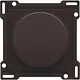 Niko 124-65936 draaiknop 1-2-3 tbv draaischakelaar dark brown coated