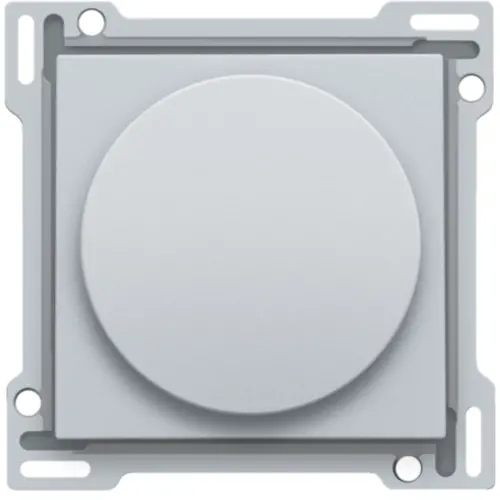 Niko 121-31000 dimmerknop voor 1-10V potentiometer of toerenregelaar sterling coated