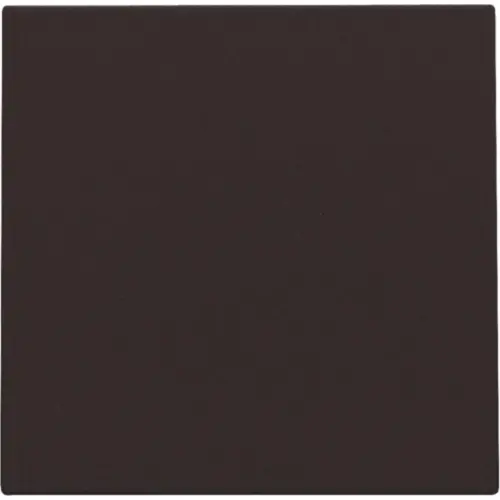 Niko 124-76901 blindplaat zonder draagring dark brown