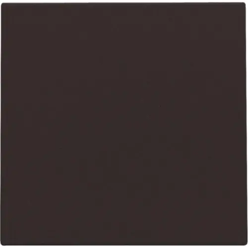 Niko 124-76901 blindplaat zonder draagring dark brown coated