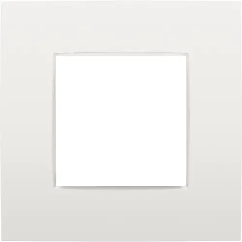 Niko 120-76100 afdekraam 1-voudig Intense white
