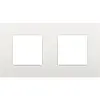 Niko 120-76800 afdekraam 2-voudig Intense white