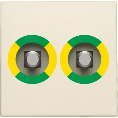 Niko 100-69512 Centraalplaat 2v Creme