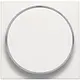 Niko 101-64006 centraalplaat met doorschijnende ring voor drukknop white