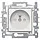 Niko 101-66600 wandcontactdoos penaarde Belgie met schroefklemmen afdekking white