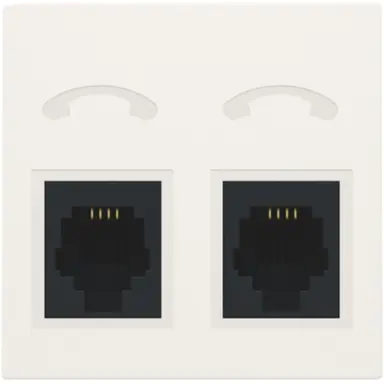 Niko 101-69032 Centraalplaat 2v Wit