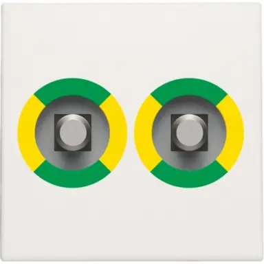 Niko 101-69512 Centraalplaat 2v Wit