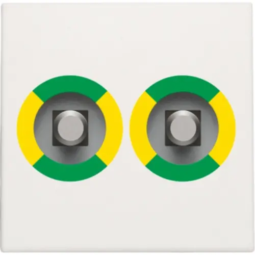 Niko 101-69512 Centraalplaat 2v Wit