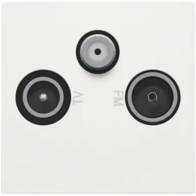 Niko 101-69552 Centraalplaat 3v Antenne-aansl