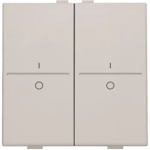 Niko 102-00008 Tweedelige drukker Schakelaar/