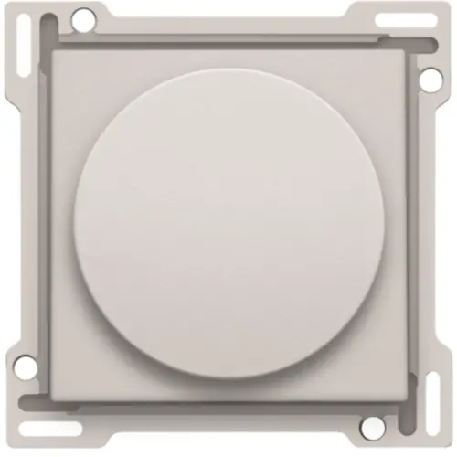 Niko 102-31000 dimmerknop voor 1-10V potentiometer of toerenregelaar light grey