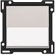 Niko 102-60905 schakelwip enkelvoudig met tekstveld light grey