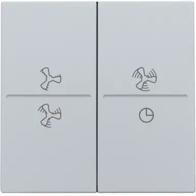 Niko 121-00013 Tweedelige drukker Toerenregel