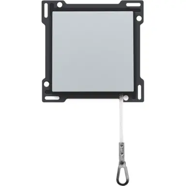 Niko 121-63906 trekkoord trekdrukknop sterling coated