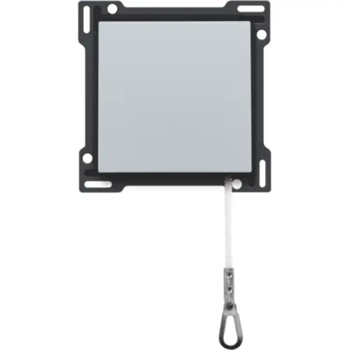 Niko 121-63906 trekkoord trekdrukknop sterling coated