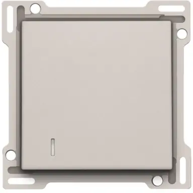 Niko 102-61901 afwerkingsset voor hotelkaartschakelaar light grey