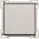 Niko 102-61901 afwerkingsset voor hotelkaartschakelaar light grey