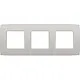Niko 102-76700 afdekraam 3-voudig Original light grey