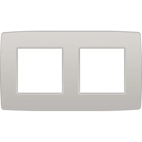 Niko 102-76800 afdekraam 2-voudig Original light grey