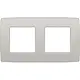 Niko 102-76800 afdekraam 2-voudig Original light grey