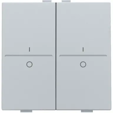 Niko 121-00008 Tweedelige drukker Schakelaar/