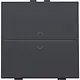 Niko 122-00004 enkelvoudige toets met pijlsymbolen voor draadloze schakelaar met twee toetsen anthracite coated
