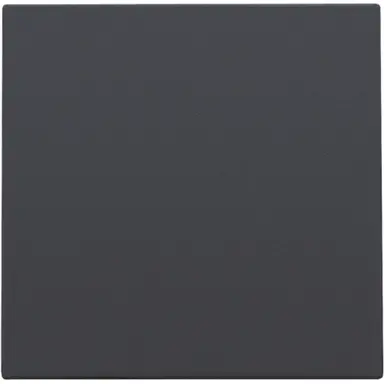 Niko 122-76001 blindplaat met kabeluitvoer zonder draagring anthracite coated
