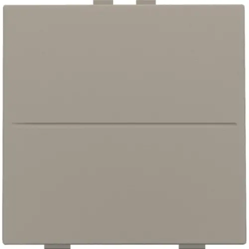Niko 123-00001 enkelvoudige toets voor draadloze schakelaar met twee toetsen bronze coated