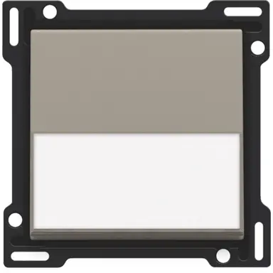 Niko 123-60905 schakelwip enkelvoudig met tekstveld bronze coated