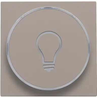 Niko 123-64008 Enkele drukker Schakelaar/dimm