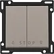 Niko 123-65918 wip voor jaloezieschakelaar elektronische sturing bronze coated