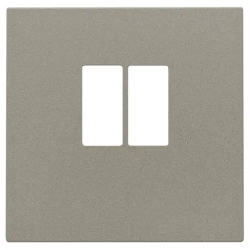 Niko 123-69801 centraalplaat 1-voudig voor mono luidspreker aansluitdoos bronze coated