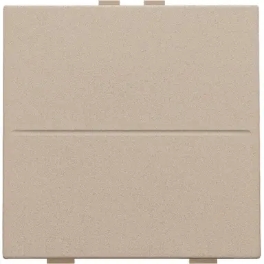 Niko 157-00001 enkelvoudige toets voor draadloze schakelaar met twee toetsen champagne coated
