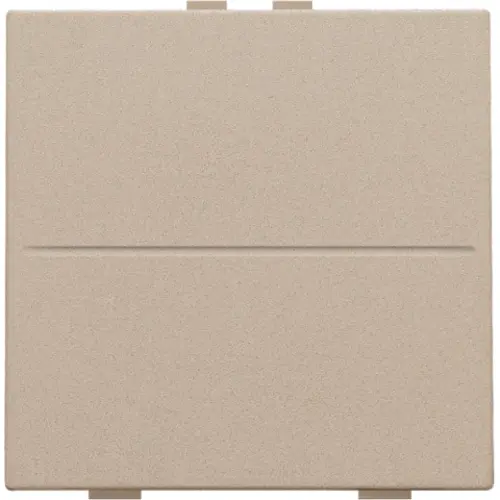 Niko 157-00001 enkelvoudige toets voor draadloze schakelaar met twee toetsen champagne coated