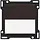 Niko 124-60905 schakelwip enkelvoudig met tekstveld dark brown coated