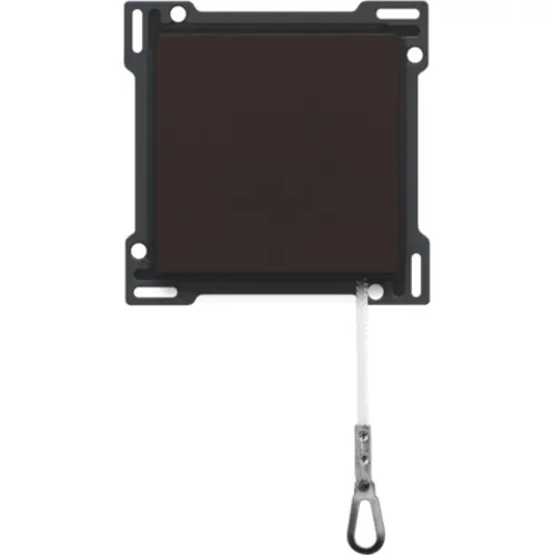 Niko 124-63906 trekkoord trekdrukknop dark brown coated