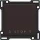 Niko 124-65918 wip tbv jaloezieschakelaar elektronische sturing dark brown coated