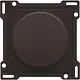 Niko 124-65926 draaiknop voor jaloezieschakelaar dark brown coated