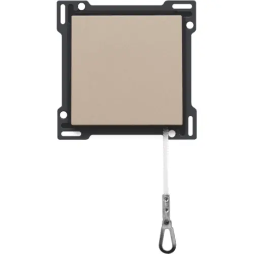 Niko 157-63906 trekkoord trekdrukknop champagne coated
