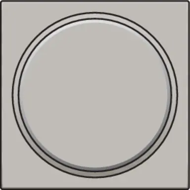 Niko 157-64006 Enkele drukker Schakelaar/dimm