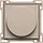 Niko 157-65938 draaiknop 1-0-2 tbv draaischakelaar champagne coated
