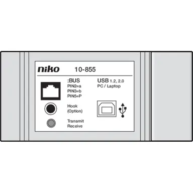 Niko 10-855 Interface beveiliging