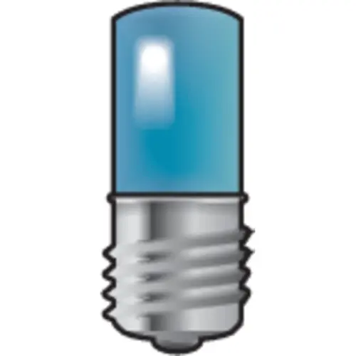 Niko 170-37002 LED E10-lamp met blauwe led voor drukknoppen 6A