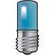 Niko 170-37002 LED E10-lamp met blauwe led voor drukknoppen 6A